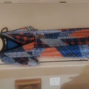 New York and Company multi print maxi